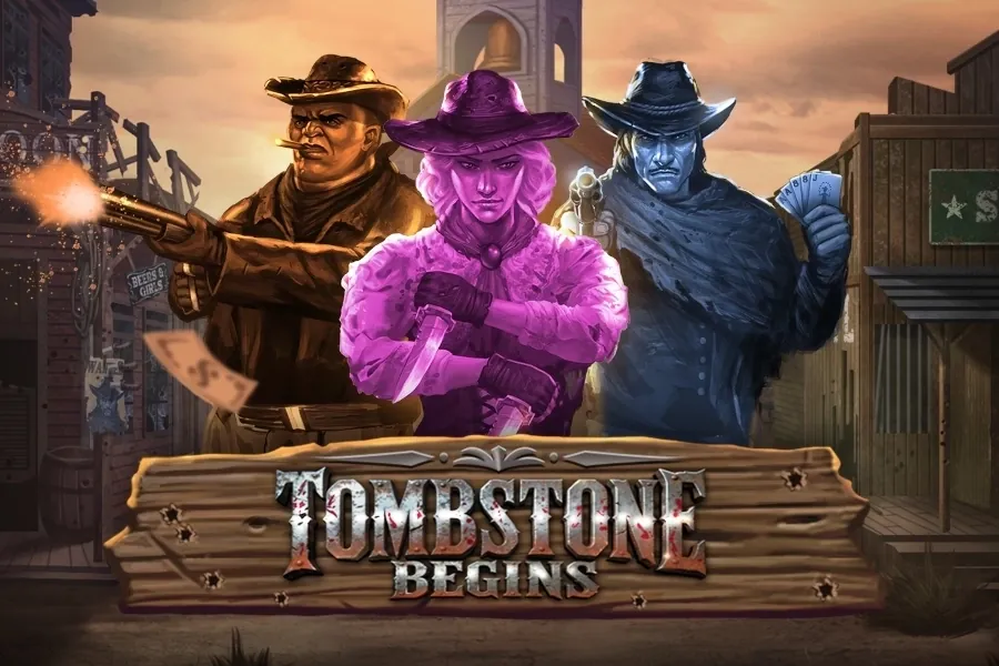 Tombstone Begins slot preview
