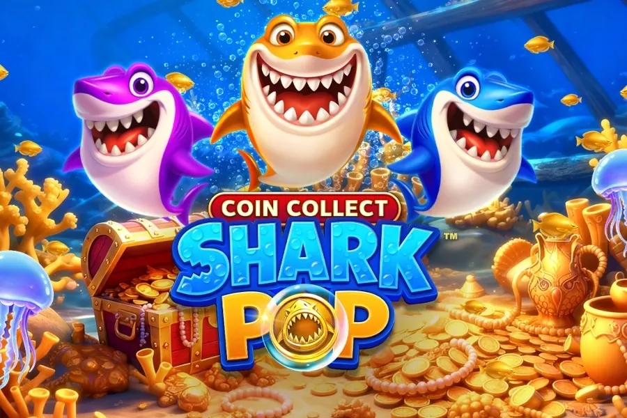 Shark Pop: Coin Collect slot preview