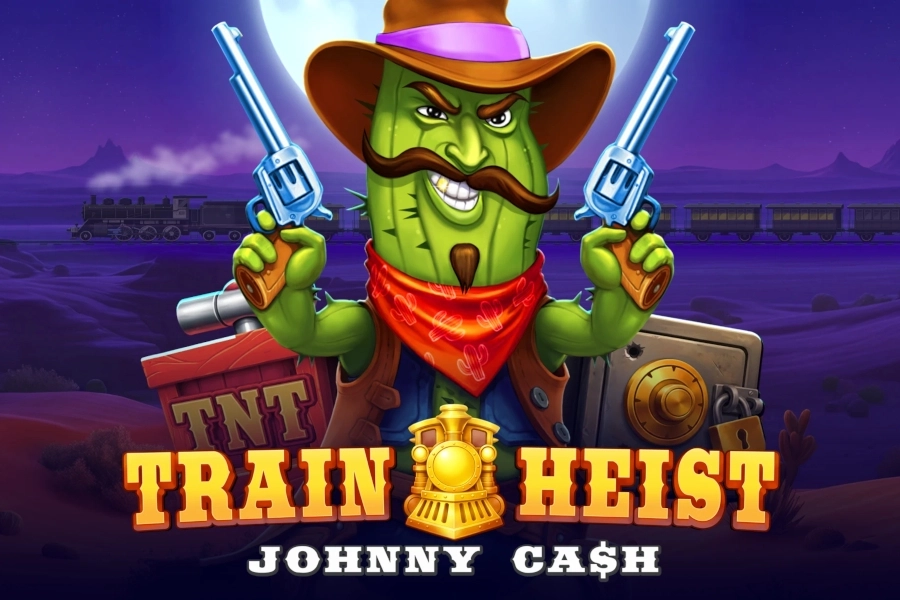 Train Heist Johnny Cash slot preview