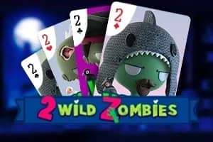 2 Wild Zombies video poker game preview