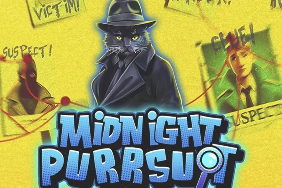 Midnight Purrsuit slot preview