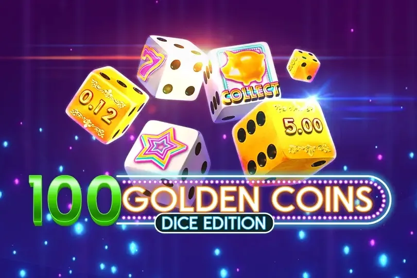 100 Golden Coins Dice Edition slot preview