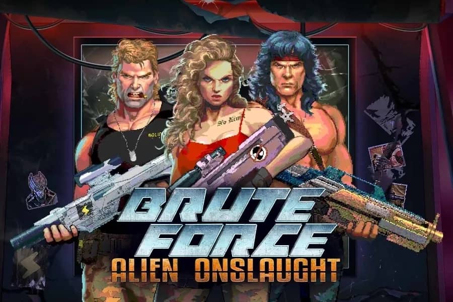 Brute Force Alien Onslaught slot preview