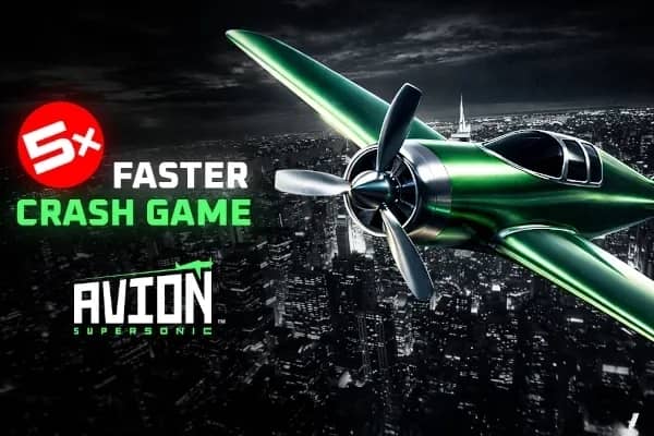 Avion Supersonic crash game preview