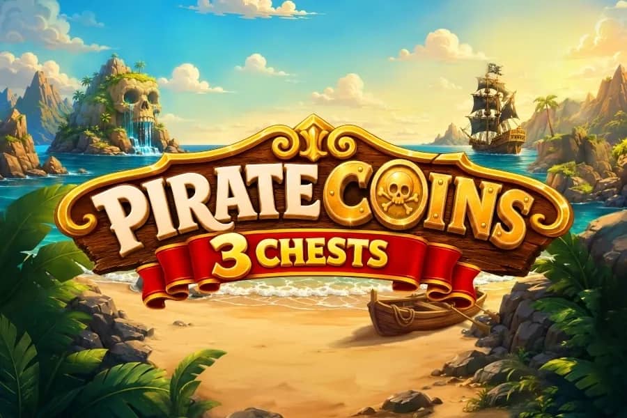 Pirate Coins: 3 Chests slot preview