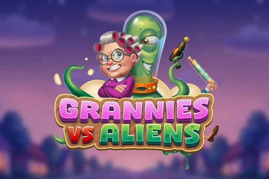 Grannies VS Aliens slot preview