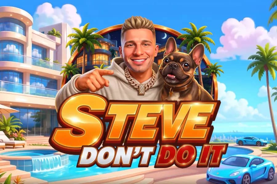 Steve Don't Do It slot preview