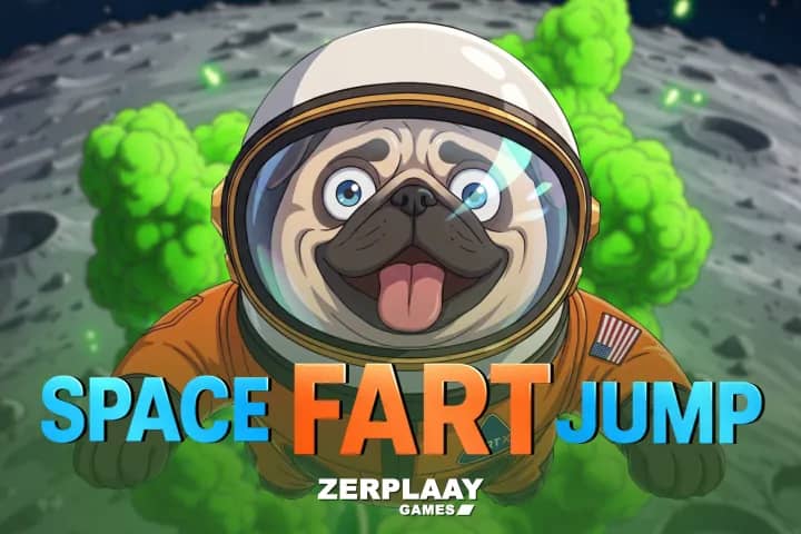Space Fart Jump crash game preview