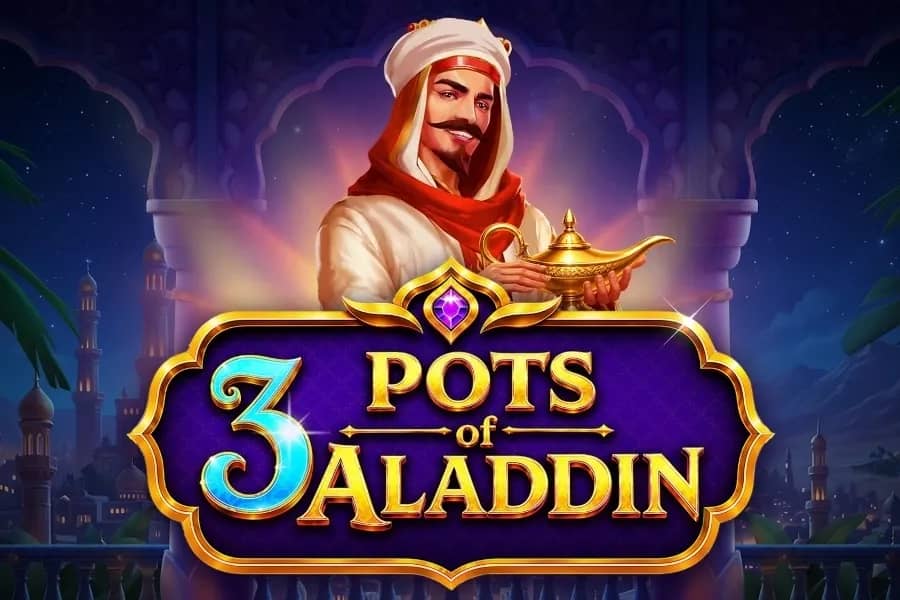 3 Pots of Aladdin slot preview