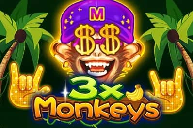 3x Monkeys slot preview