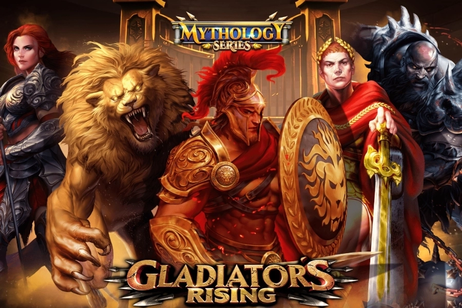 Gladiators Rising slot preview