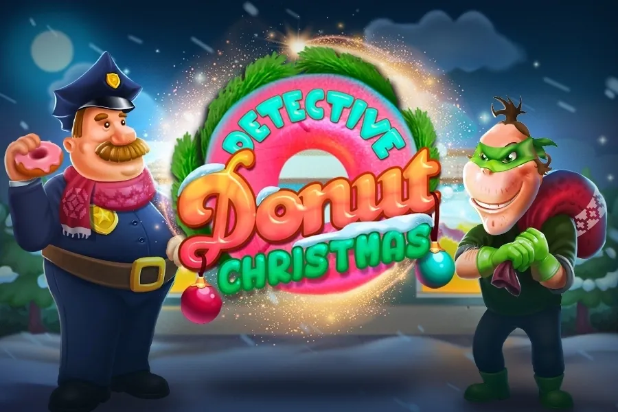 Detective Donut Christmas slot preview
