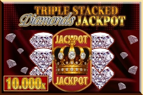 Triple Stacked Diamonds Jackpot slot preview