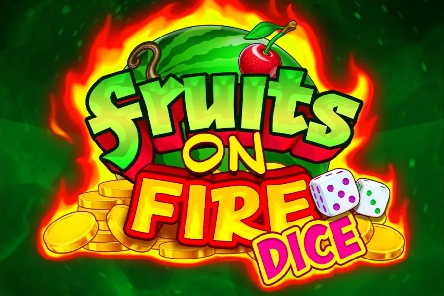 Fruits on Fire Dice slot preview