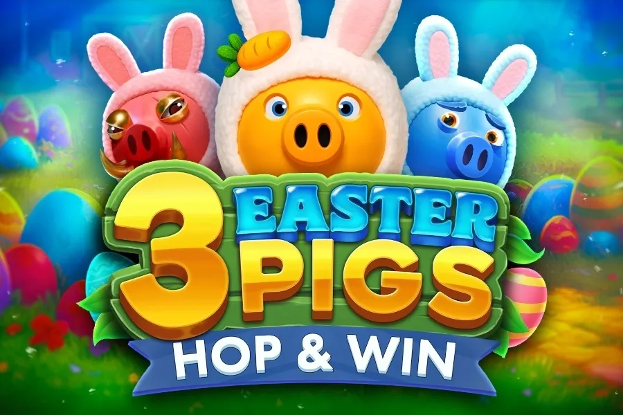 3 Easter Pigs Hop & Win slot preview