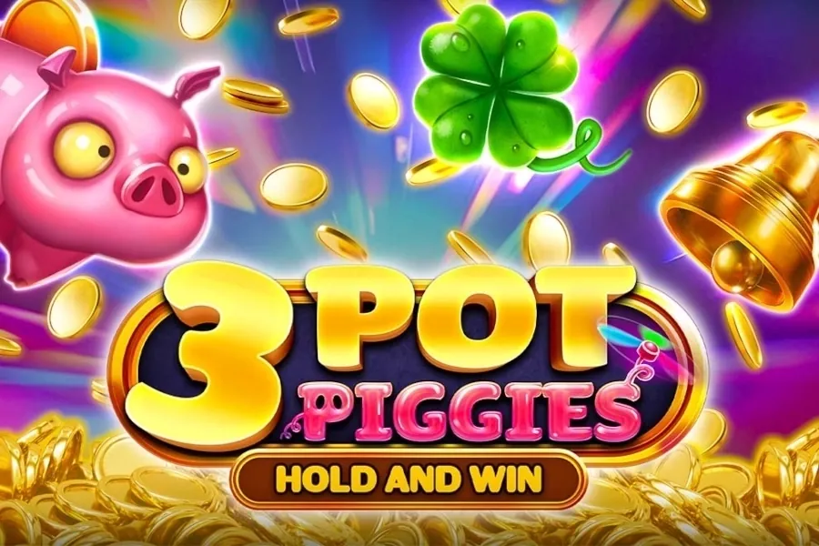 3 Pot Piggies Hold and Win slot preview