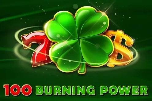100 Burning Power slot preview