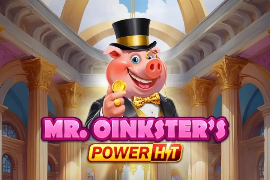 Mr. Oinkster's Power Hit slot preview