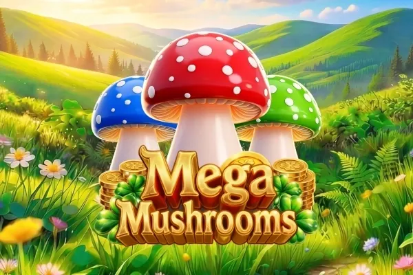 Mega Mushrooms slot preview