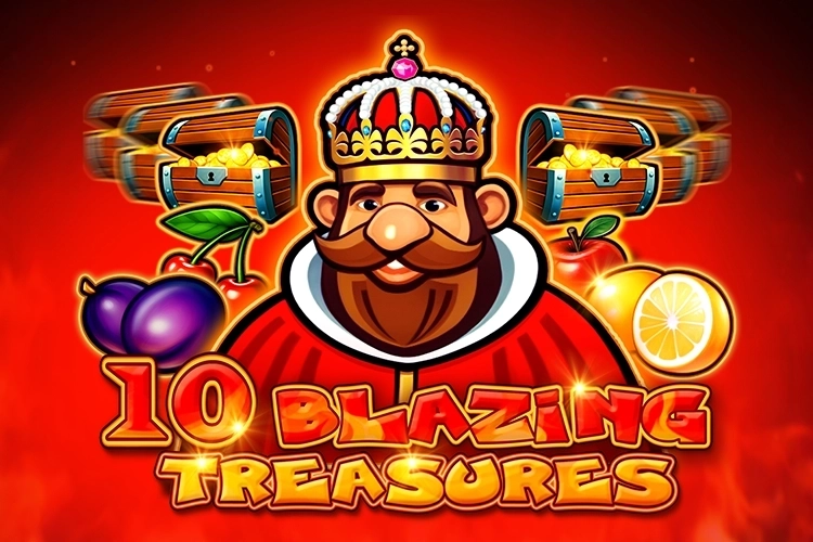 10 Blazing Treasures slot preview