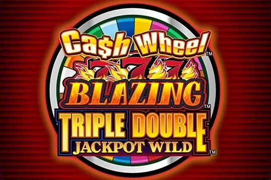 Cash Wheel Blazing 777 Triple Double Jackpot Wild slot preview