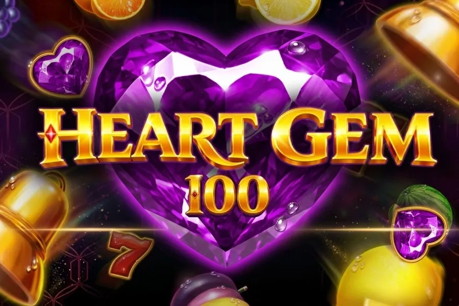 Heart Gem 100 slot preview