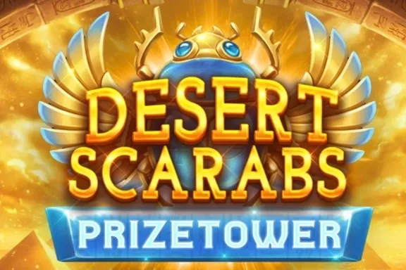 Desert Scarabs PrizeTower slot preview