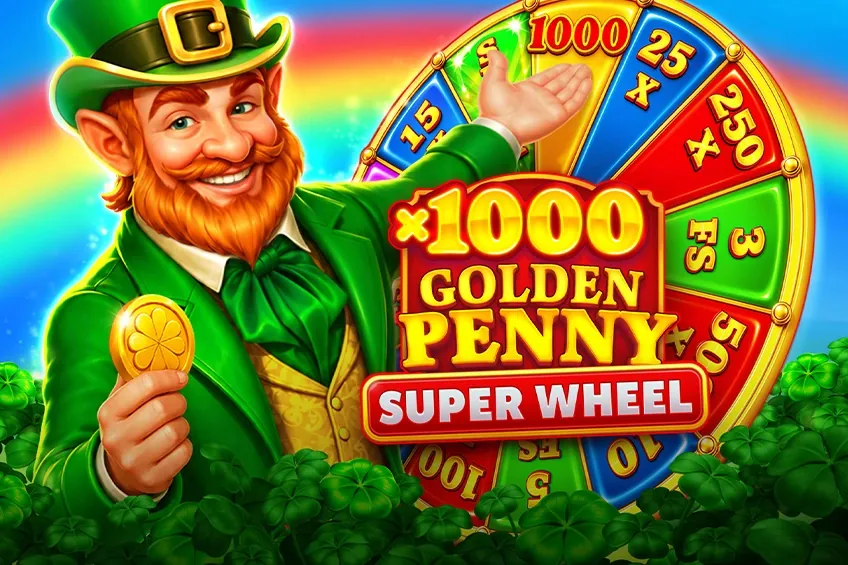 Golden Penny x1000: Super Wheel slot preview