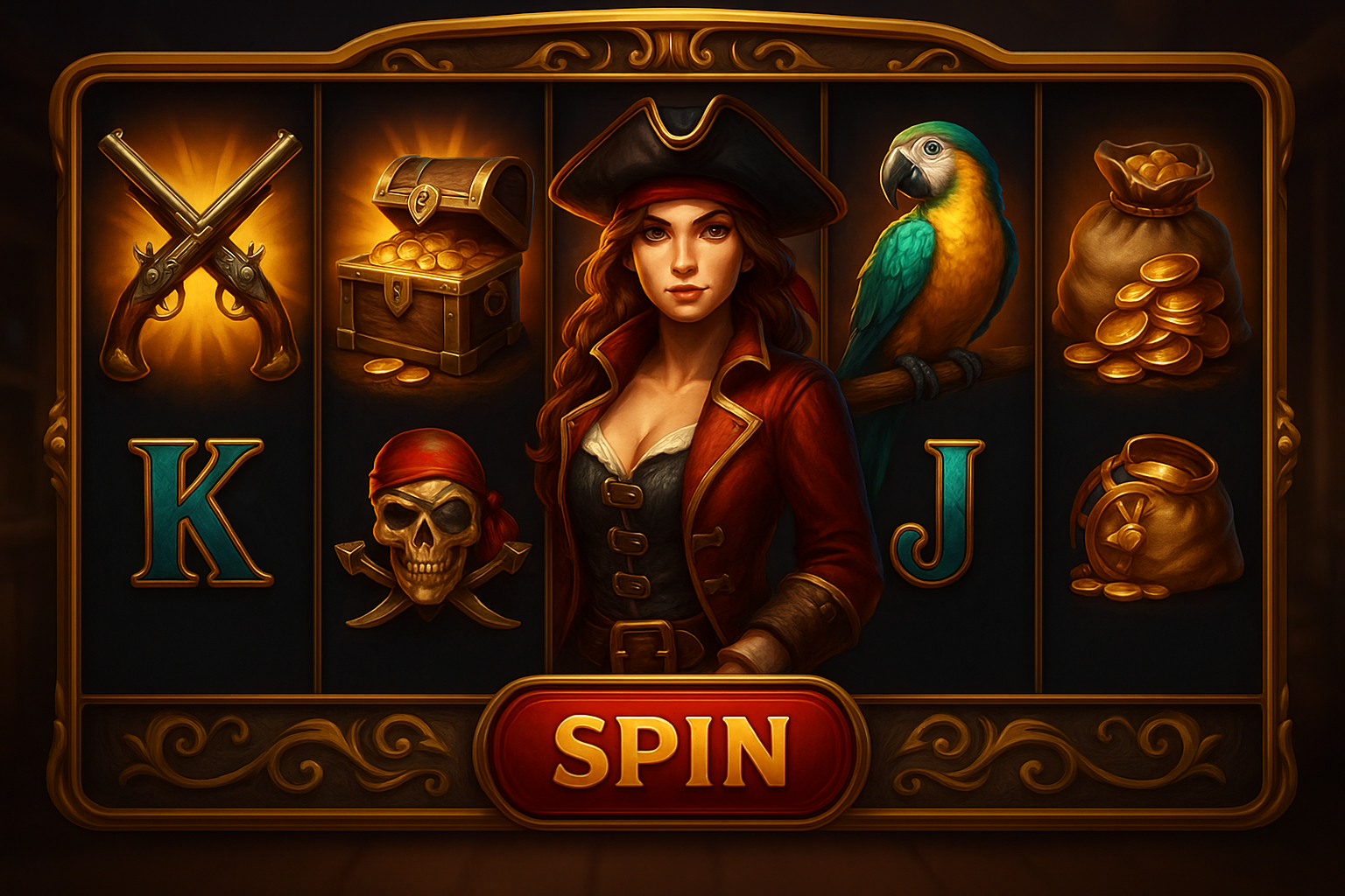 Pirates Slots Theme	