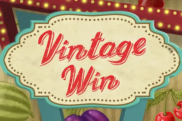 Vintage Win slot preview