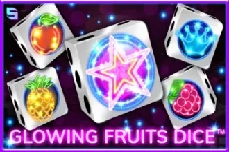 Glowing Fruits Dice slot preview