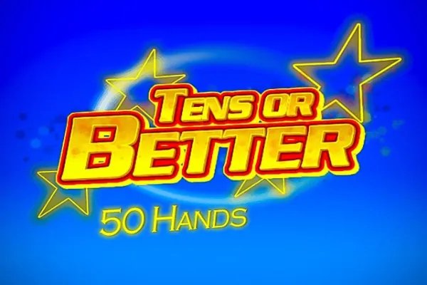 Tens Or Better 50 Hand video poker game preview
