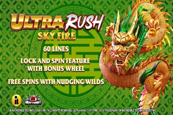 Ultra Rush Sky Fire slot preview