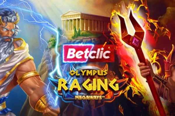 Olympus Raging Megaways Betclic slot preview