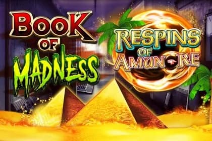 Book of Madness Respins of Amun Re slot preview
