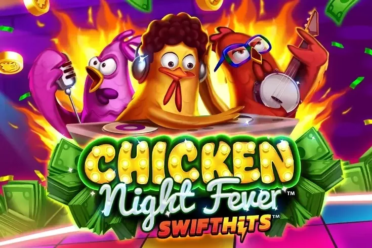 Chicken Night Fever slot preview
