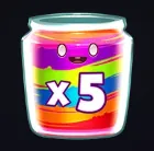 Features — Wild Jar Symbol: Every Wild Jar Symbol instance has a multiplier associated with it. The multiplier value starts as 1x. The current multiplier value is applied to any win that the Wild Jar Symbol instance contributes to. After an instance of a Wild Jar Symbol contribution to any number of Cluster Wins, the associated multiplier value increases by 1.