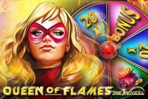 Queen of Flames The Wheel slot preview