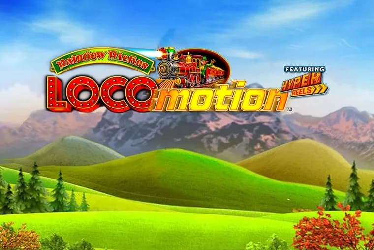 Rainbow Riches Locomotion slot preview