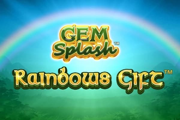 Gem Splash: Rainbows Gift slot preview