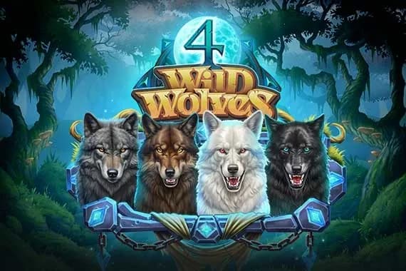 4 Wild Wolves slot preview