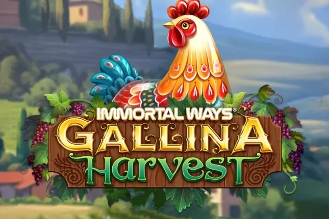 Immortal Ways Gallina Harvest slot preview