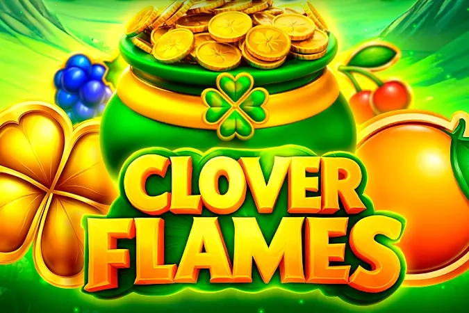 Clover Flames slot preview
