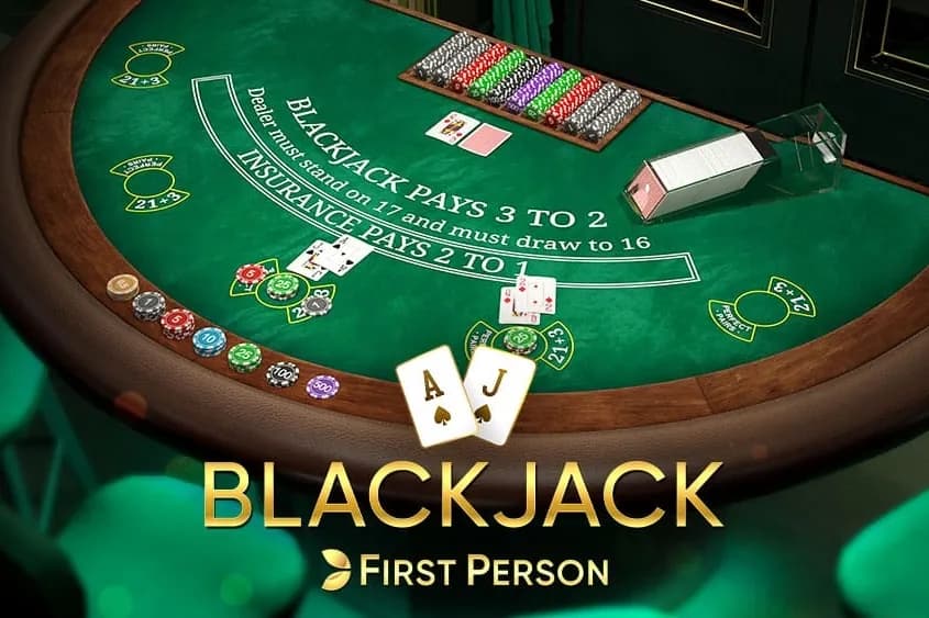 First Person Blackjack blackjack game preview