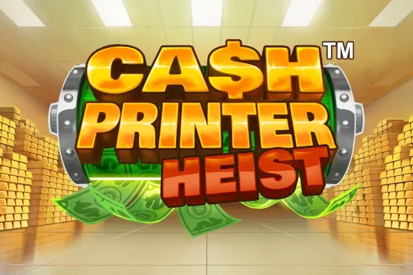 Cash Printer Heist slot preview