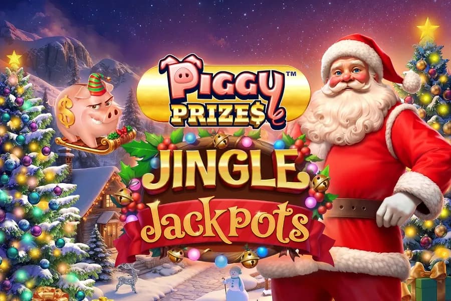 Piggy Prizes Jingle Jackpots slot preview