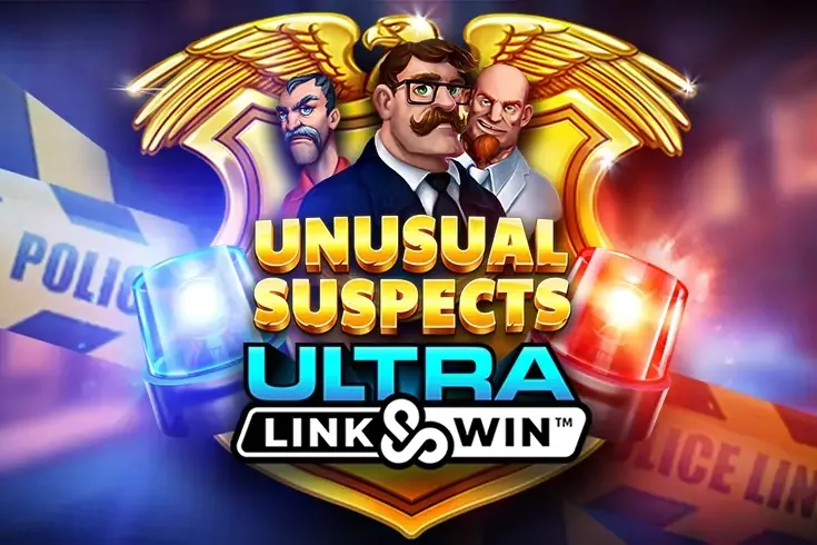 Unusual Suspects Ultra Link&Win slot preview