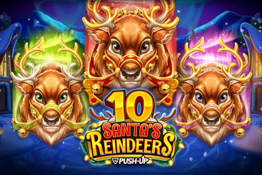 10 Santa's Reindeers slot preview