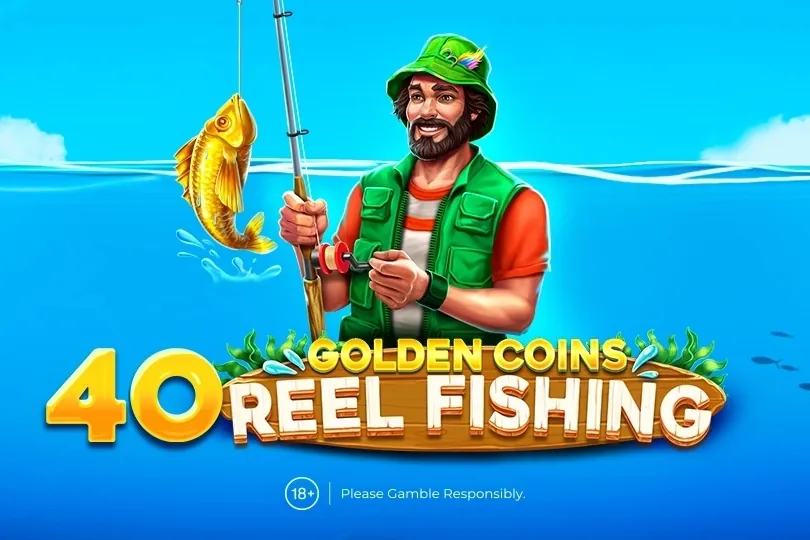 40 Golden Coins: Reel Fishing slot preview
