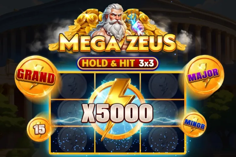 Mega Zeus - Hold & Hit 3x3 slot preview